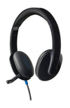 Logitech H540 Headset Wired Head-band Office/Call center USB Type-A Black
