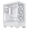 ASUS A31 Plus TG ARGB WHITE Midi Tower PC Case White | Liquid Cooling Support