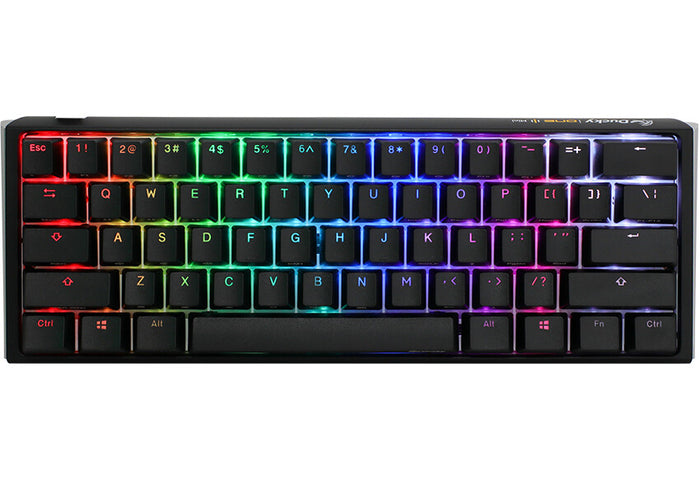 Ducky One3 Classic Mini Mechanical Gaming Keyboard | Wired, Black, Backlit