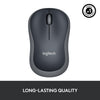 Logitech M185 mouse Ambidextrous RF Wireless Optical 1000 DPI
