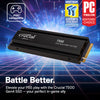 Crucial T500 4 TB PC/Game console Internal SSD | NVMe PCI Express 4.0 M.2