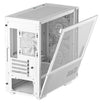 DeepCool R-CH360-WHAPE3D-G-1 ARGB Micro Tower PC Case White | Liquid Cooling Support