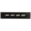 StarTech.com 4 Port Black USB 2.0 Hub