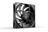 be quiet! Pure Wings 3 140mm PWM high-speed Case Fan | 140mm 1800 RPM 72.2 CFM PWM Black