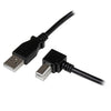 StarTech 2m USB 2.0 A to Right Angle B Cable - M/M