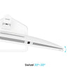 BenQ EW3290U LED display 79.2 cm (31.2") 3840 x 2160 pixels 4K Ultra HD White