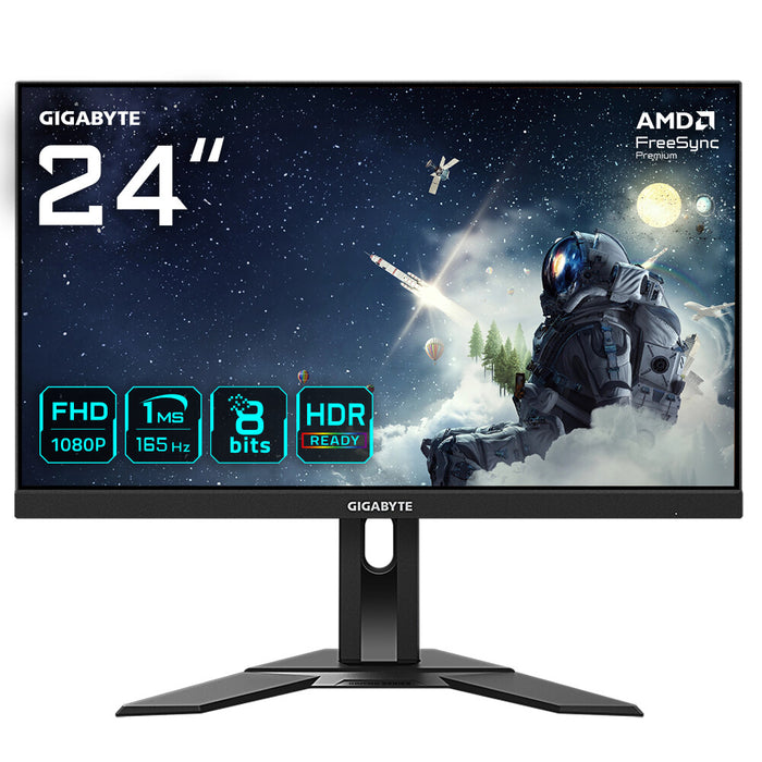 Gigabyte G24F 2 24" Full HD Gaming Monitor | 1920 x 1080 165Hz 1ms HDMI DP