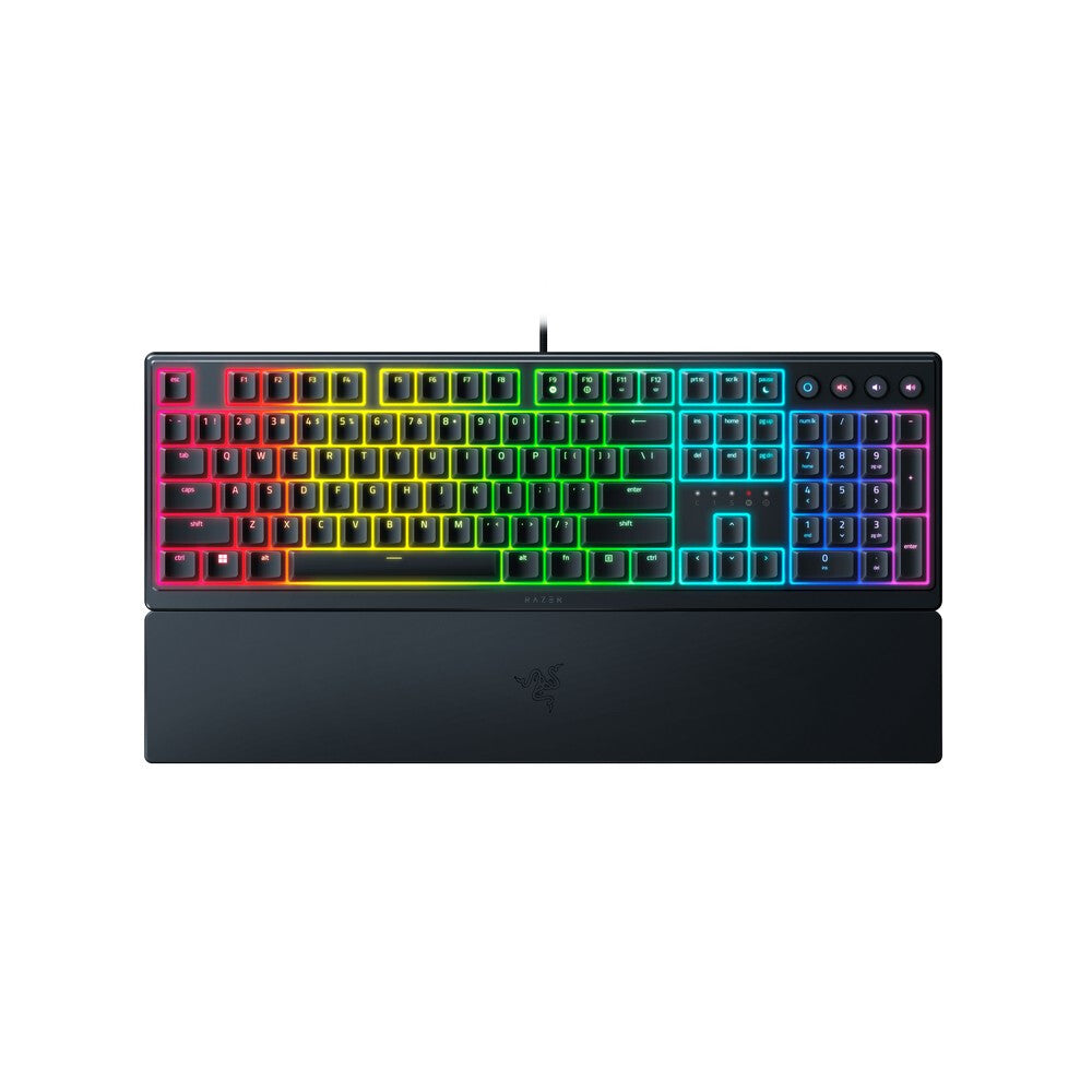 Razer Ornata V3 Gaming Keyboard | Wired, QWERTY, Full-size (100%), Black, Backlit