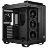 ASUS TUF GAMING GT502 Horizon TG ARGB Black Midi Tower PC Case Black | Liquid Cooling Support