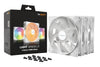 be quiet! LIGHT WINGS LX 140mm PWM 3-Pack White Computer case Fan 14 cm 3 pack