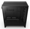 NZXT H5 Flow RGB Midi Tower PC Case Black | Liquid Cooling Support