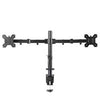 piXL DOUBLE ARM monitor mount / stand 68.6 cm (27") Black Desk