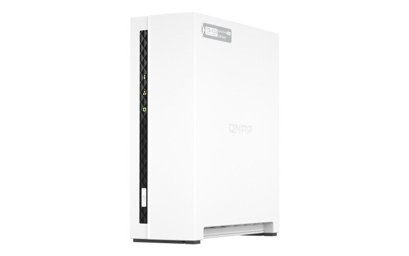 QNAP TS-133 Tower NAS | 1-bay, HDD & SSD, 2 GB GB RAM, 1 x LAN Ports