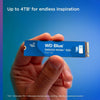 Western Digital WD Blue SN5000 NVMe 4 TB PC/Laptop Internal SSD | NVMe PCI Express 4.0 M.2