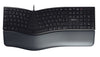 CHERRY KC 4500 ERGO Keyboard | Wired, QWERTY, Black