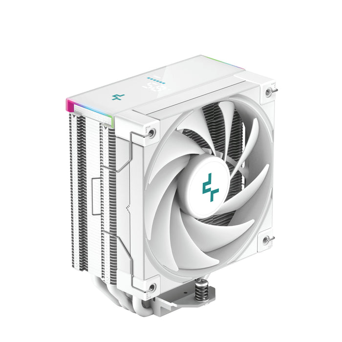 DeepCool AK400 Digital WH CPU Cooler | 120mm 1850 RPM 68.99 CFM PWM RGB Intel & AMD Compatible White