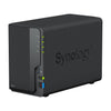 Synology DiskStation DS223 Mini Tower NAS with 2 x 12TB HAT3310 Drives | 2-bay, HDD & SSD, Realtek CPU, 2 GB GB RAM, 1 x LAN Ports