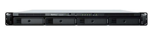 Synology RackStation RackStation RS822RP+ Rack (1U) NAS | 4-bay, HDD & SSD, Ryzen Embedded CPU, 2 GB GB RAM, 4 x LAN Ports
