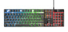 Trust GXT 838 Azor Mechanical Gaming Keyboard | Wired, QWERTY, Full-size (100%), Black, Backlit, Mouse Included