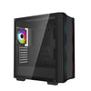 DeepCool CC560 ARGB V2 Midi Tower PC Case Black | Liquid Cooling Support