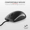 Trust Primo Keyboard | Wired, QWERTY, Black, Mouse Included
