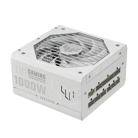 ASUS TUF Gaming White Edition 1000W ATX Fully-Modular Power Supply Unit | 80 PLUS Gold