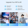 TP-LINK AXE5400 Tri-Band Mesh Wi-Fi 6E System Tri-band Wi-Fi 6 Mesh System | 2-Pack, White