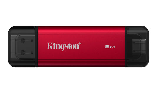 Kingston Technology 2TB Dual USB-A/C Portable SSD, Up to 1050MB/s USB 3.2 Gen 2