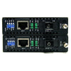 StarTech 10/100 Mbps Ethernet Single Mode WDM Fiber Media Converter Kit SC 20km