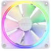 NZXT F120 RGB Case Fan | 120mm 1800 RPM 50.18 CFM RGB Fluid Dynamic Bearing (FDB) White