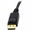 StarTech.com DisplayPort to DVI Adapter - DisplayPort to DVI-D Adapter Video Converter 1080p - DP 1.2 to DVI Monitor/Display Cable Adapter Dongle - DP to DVI Adapter - Latching DP Connector