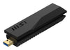 MSI BE6500 WiFi7 USB Stick - Dongle interface cards/adapter USB 3.2 Gen 1 (3.1 Gen 1)