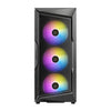 Antec AX61 Elite ARGB Midi Tower PC Case Black | Liquid Cooling Support