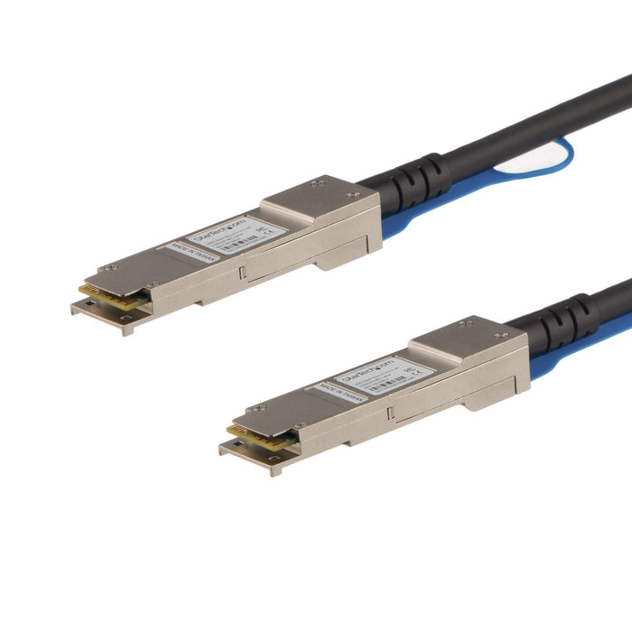 StarTech Cisco QSFP-H40G-CU3M Compatible 3m 40G QSFP+ to QSFP+ Direct Attach Cable Twinax - 40GbE QSFP+ Copper DAC 40 Gbps Low Power Passive Transceiver Module DAC Firepower C9200 C9400