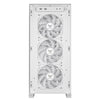 ASUS TUF Gaming GT302 ARGB Midi Tower PC Case White | Liquid Cooling Support