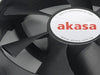 Akasa AK-959CU CPU Cooler | 90mm 3000 RPM 56.81 CFM Intel Compatible Black