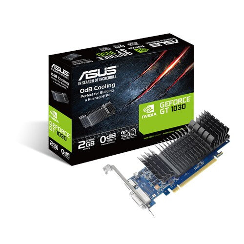 ASUS GeForce GT 1030 2 GB GDDR5 Graphics Card | PCIe 3.0 | 1 x HDMI | Passive Cooling