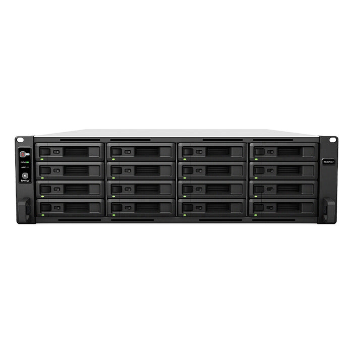 Synology RackStation RS4021xs+ Rack (3U) NAS with 16 x 16TB HAT5300 Drives | 16-bay, HDD & SSD, Intel Xeon D CPU, 16 GB GB RAM, 6 x LAN Ports