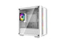 DeepCool CC360 WH ARGB Mini Tower PC Case White | Liquid Cooling Support