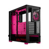 Fractal Design Pop Air RGB Tower PC Case Black, Magenta | Liquid Cooling Support
