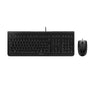 CHERRY DC 2000 Keyboard | Wired, QWERTY, Black, Mouse Included
