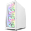 NZXT H7 Elite RGB Midi Tower PC Case White | Liquid Cooling Support