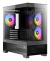 Antec CX500m ARGB Mini Tower PC Case Black | Liquid Cooling Support