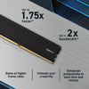 Crucial Pro 48 GB (2x24 GB) DDR5 5600 MHz Memory Kit | CL46, XMP, Heatsink