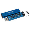 Kingston Technology IronKey Keypad 200 USB flash drive 16 GB USB Type-A 3.2 Gen 1 (3.1 Gen 1) Blue