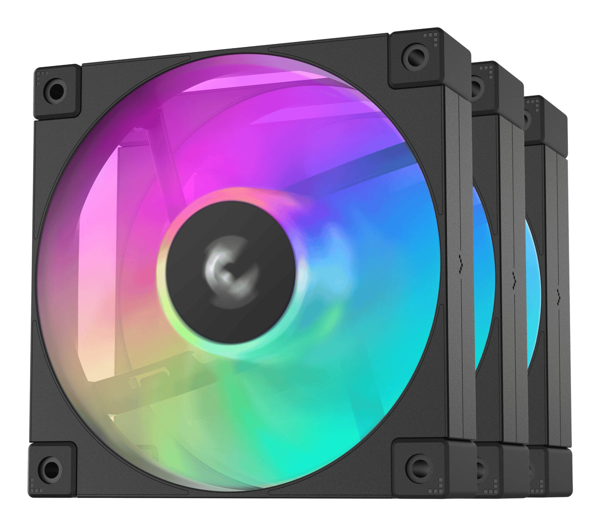 DeepCool FD12 ARGB-3 in 1 Computer case Fan 12 cm Black, White 3 pc(s)