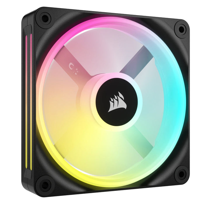 Corsair iCUE LINK QX120 Case Fan | 120mm 2400 RPM 63.1 CFM PWM RGB Black