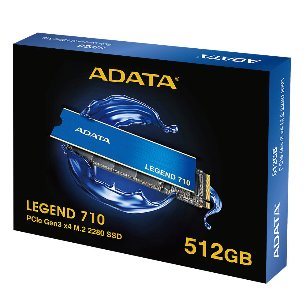 ADATA LEGEND 710 512 GB PC/Laptop Internal SSD | 3D NAND NVMe PCI Express 3.0 M.2