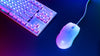 Turtle Beach Pure SEL - Ultra-Light Ergonomic RGB Gaming Mouse, 8K DPI Optical Sensor, Mechanical Switches, Pretension System, Pure PTFE glides, RGB Illumination White