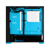 Fractal Design Pop Air RGB Tower PC Case Black, Cyan | Liquid Cooling Support